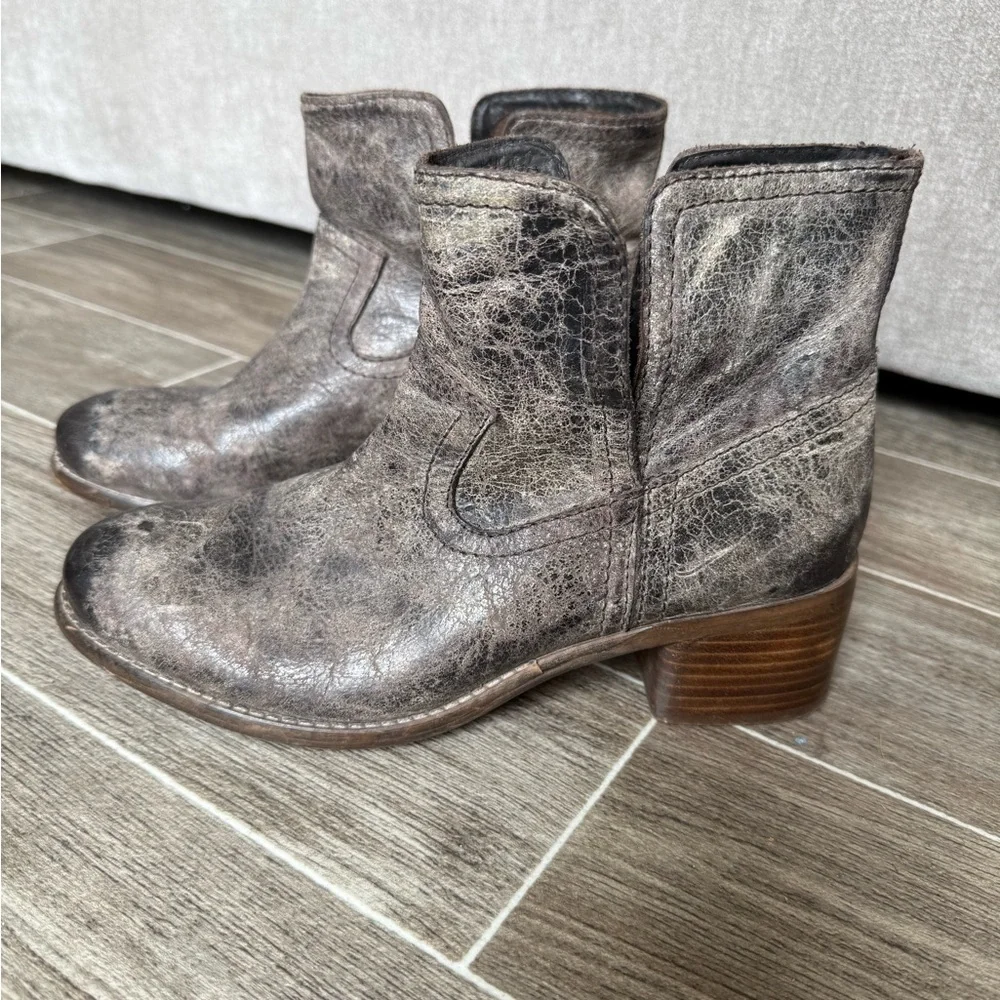 Vintage Walnut Grove booties by Diba True